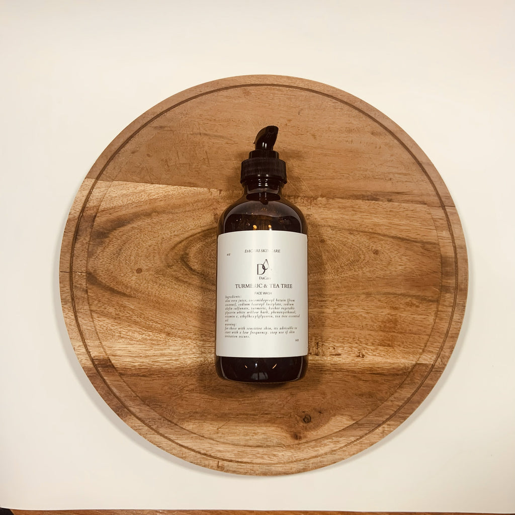Turmeric and Tea Tree Face Cleanser