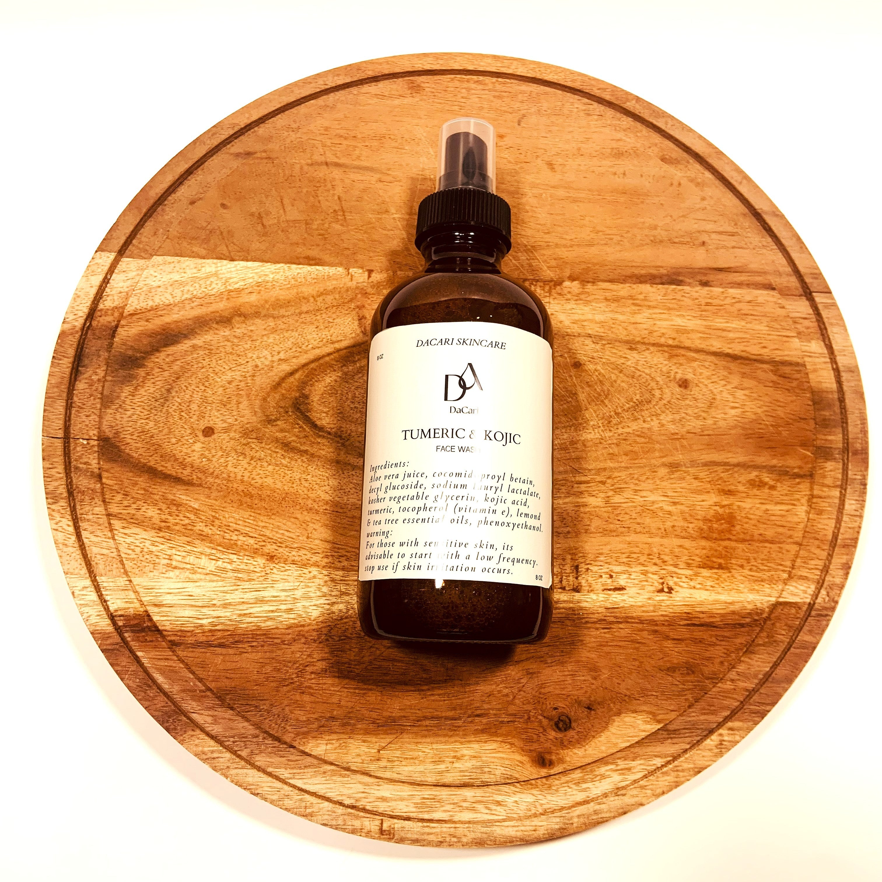 Turmeric and Kojic Face Cleanser