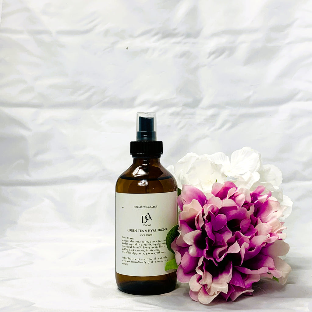 Green Tea and Hyaluronic Acid Toner